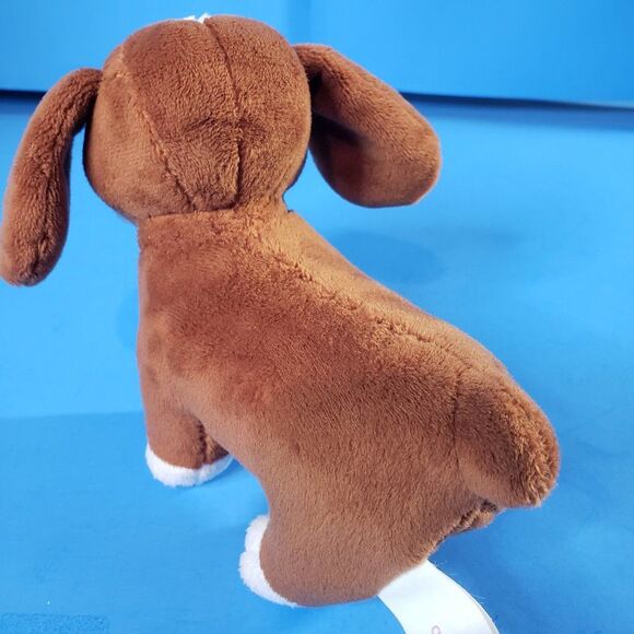 Our Generation Brown Basset Hound Dog Pet Plush Stuffed Small Doll 8" - Picture 3 of 7